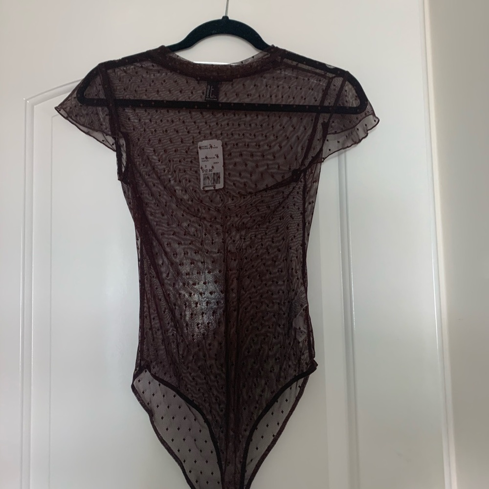 Forever 21 Mesh Bodysuit